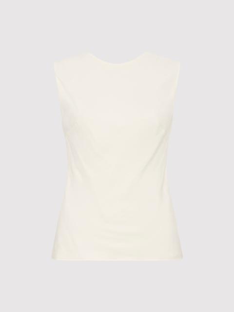 Rouleau Tie Top - Porcelain