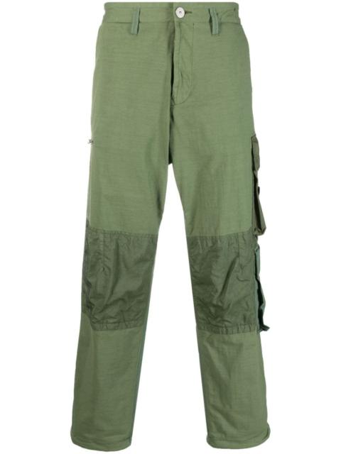 straight-leg cargo trousers