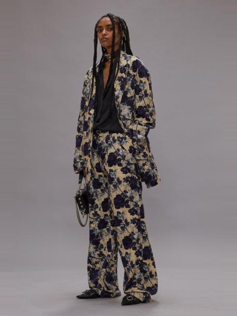 DOUBLE PLEAT TROUSER