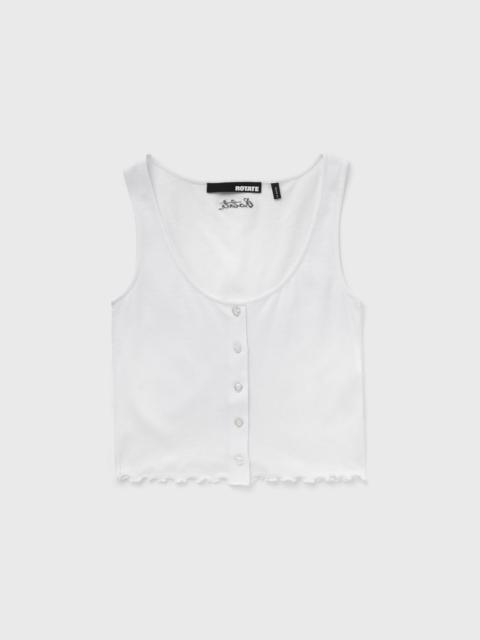 Buttoned Tank Top