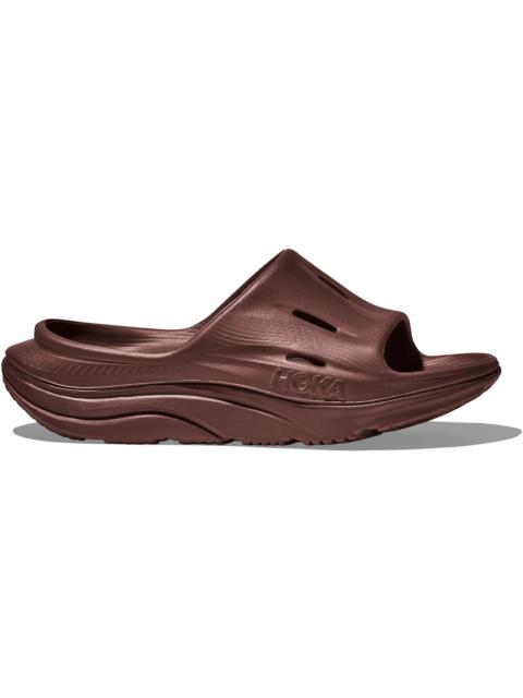 Hoka One One Ora Recovery Slide 3 Dark Cedar