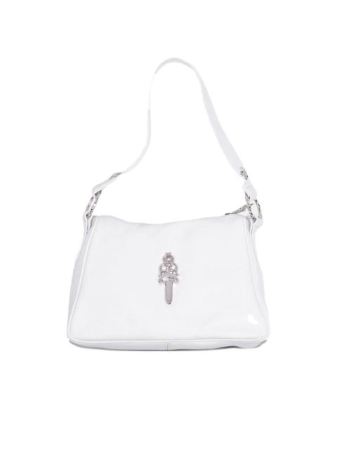 dagger chicken nugget leather bag