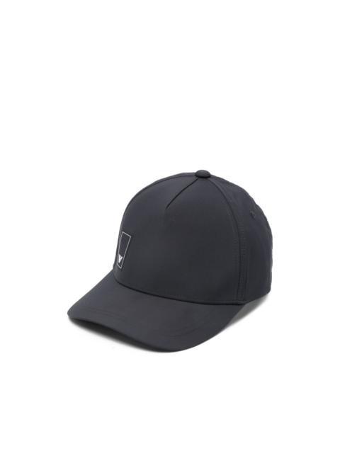adjustable logo-patch cap