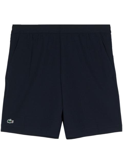logo-embroidered track shorts