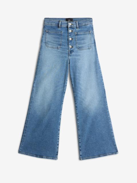 Luxe Vintage Ultra High Rise Cropped Jo in Fancy