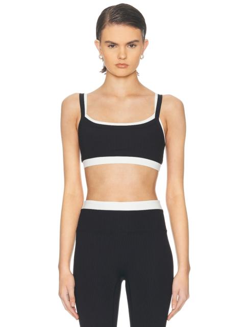 Ribbed Layered Bralette