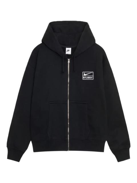 x Stussyy zip hoodie