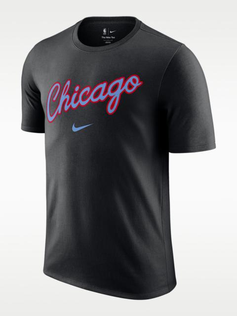 Chicago Bulls Essential City Edition Men's Nike NBA T-Shirt