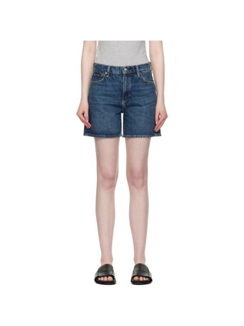 Blue Kaia Denim Shorts