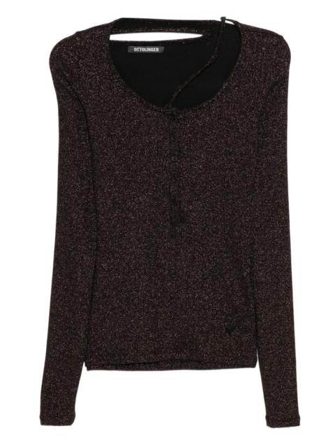 double closure rib longsleeves