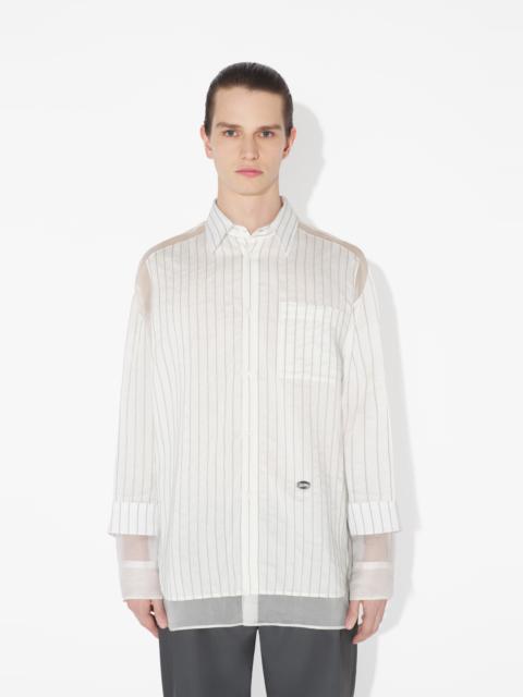 THE PETIT-GRAND PINSTRIPED SHIRT