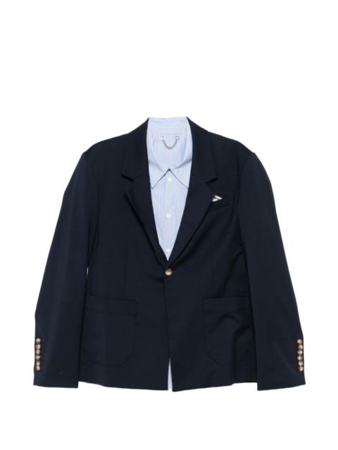 pocket '5 minutes early' jacket