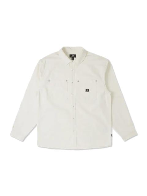 Converse One Star Woven Shirt 'White' 10026908-A01