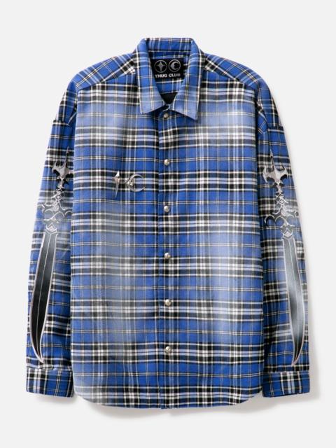 ARAB SWORD FLANNEL SHIRT