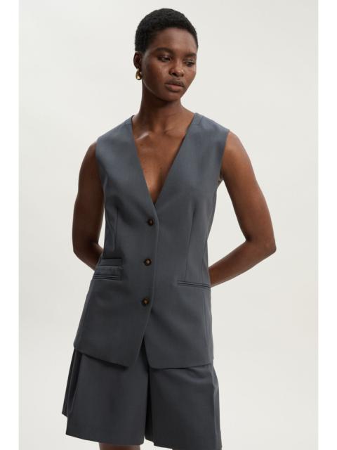 Tailored Twill Essential Single Breasted Waistcoat