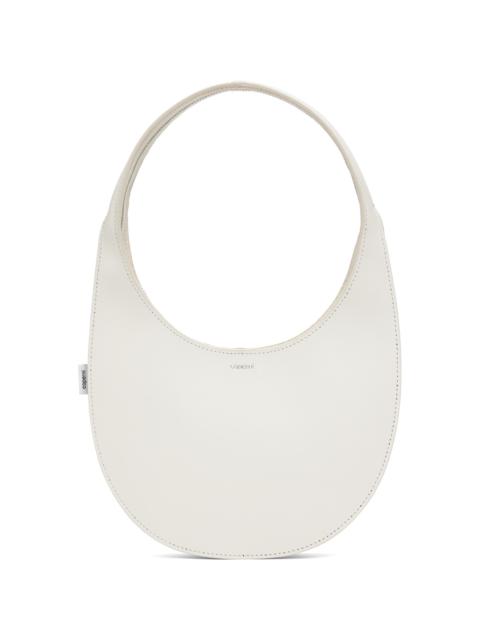 White Double Gusset Swipe Bag