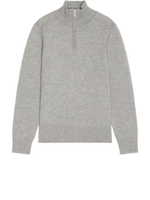 Half Zip Turtleneck Sweater in Cashmere
