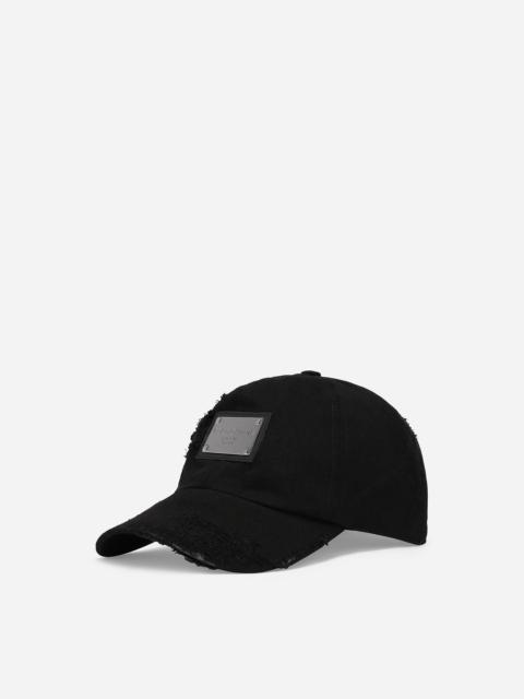 Cotton twill baseball cap