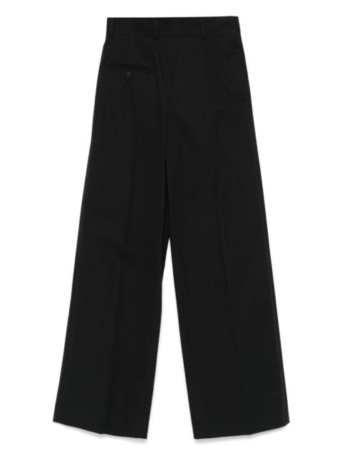 deconstructed trousers
