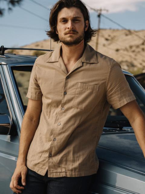 The Wrench Double Gauze Organic Cotton Shirt - Sand