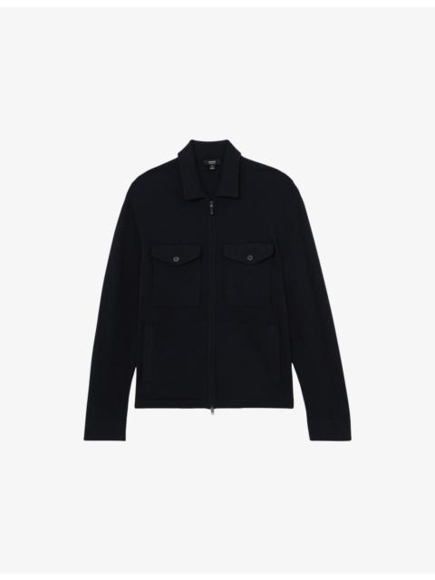 Dunstall Four-Pocket Knitted Jacket