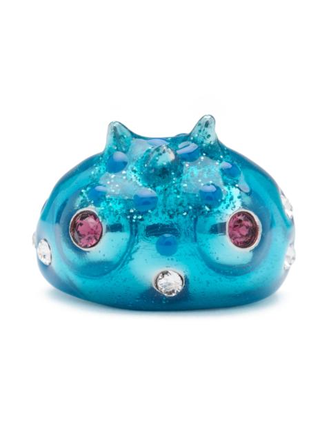TURQUOISE RHINO BABY RING