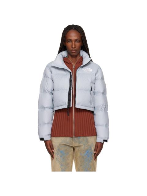 Blue Nuptse Short Jacket