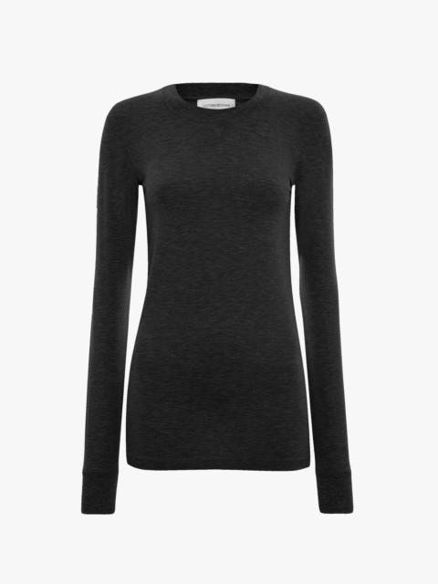 Long Sleeve T-Shirt In Black