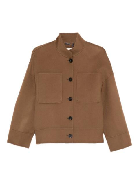 Renna patch-pocket button jacket