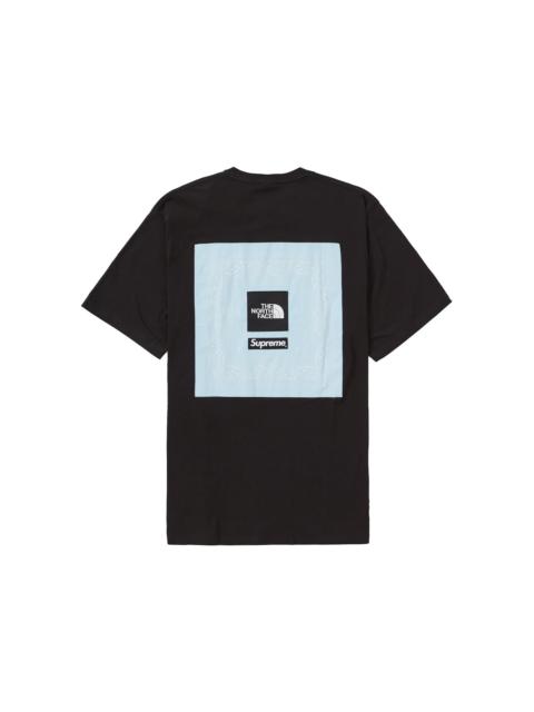 Supreme The North Face Bandana Tee Black