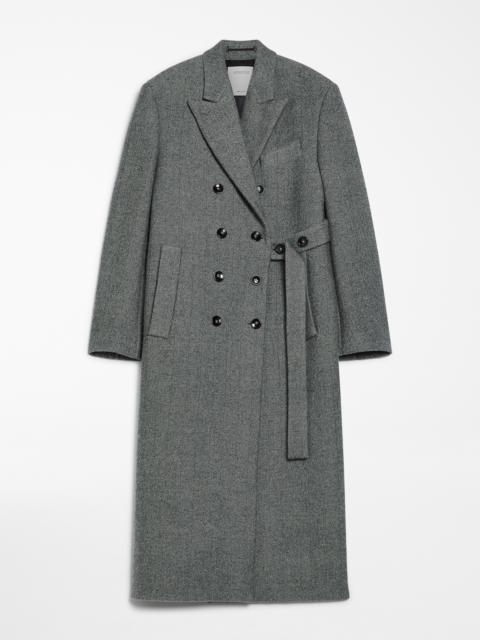 BILLY Asymmetric wool coat