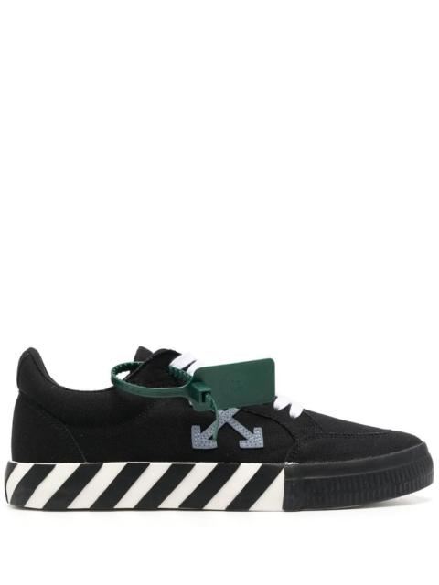 OFF-WHITE Vulcanized Low Top Sneakers Black/Blue