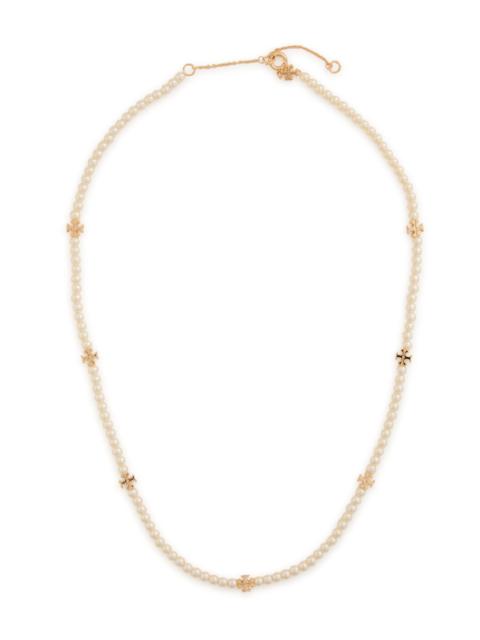 Tory Burch Kira Pearl 18kt Gold-plated Necklace
