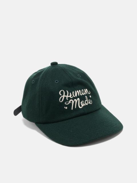 6Panel Wool Cap Green