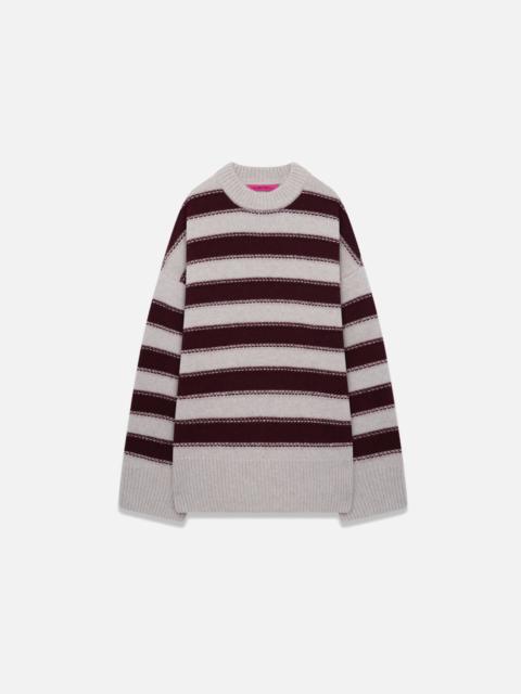 BRAIDED STRIPE PALI CREW