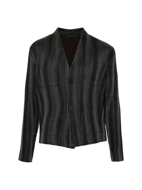 AW23 BUTTON UP CARDIGAN - BROWN
