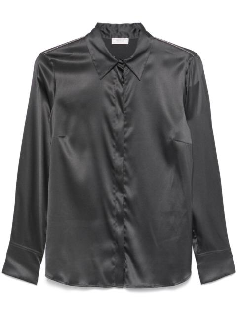satin shirt
