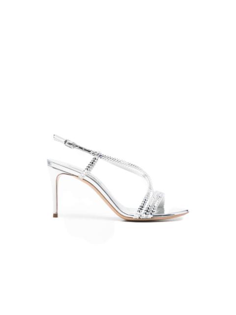 criss-cross strap sandals