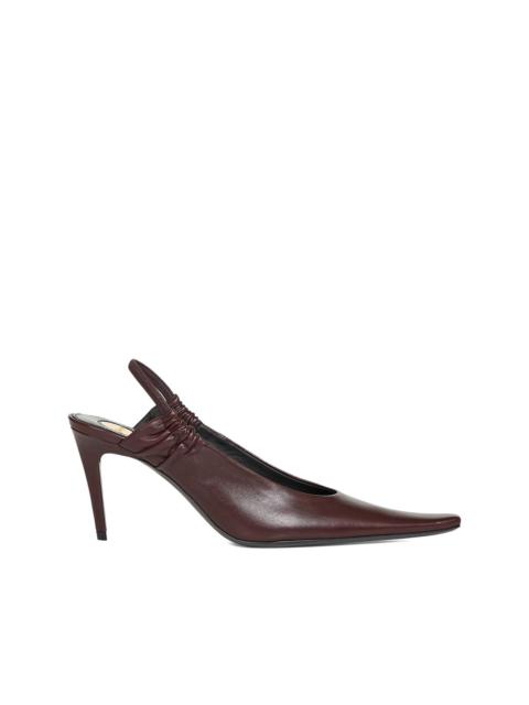 75mm Anne-Marie slingback pumps