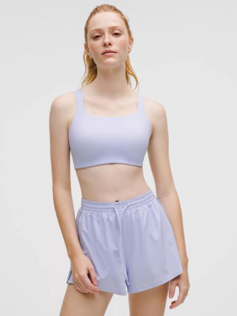 Ultralu Square-Neck Workout Bra *Medium Support, D/DD Cup