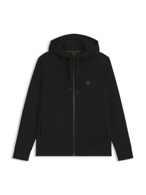 RELAXED-FIT HOODIE WITH DOUBLE B MONOGRAM