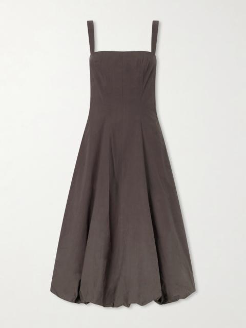 Ella Cotton-poplin Midi Dress