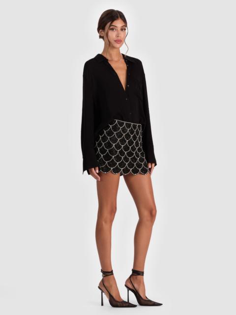 RUBI EMBELLISHED MINI SKIRT