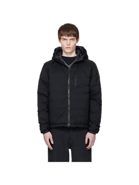 Black 'Black Label' Lodge Hoodie Down Jacket