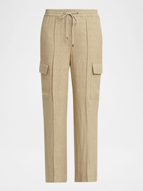 Straight-Leg Cargo Pants