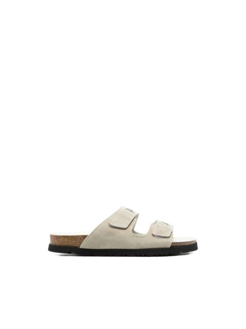 logo-printed slide sandals