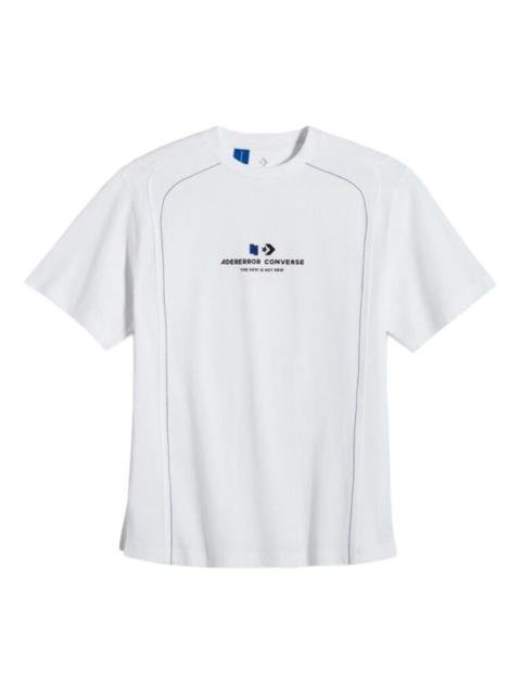 x Ader Error embroidered-logo T-shirt