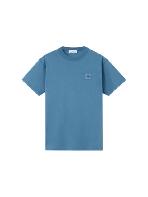 Stone Island S/S Compass Logo Ghost T-Shirt Steel Blue
