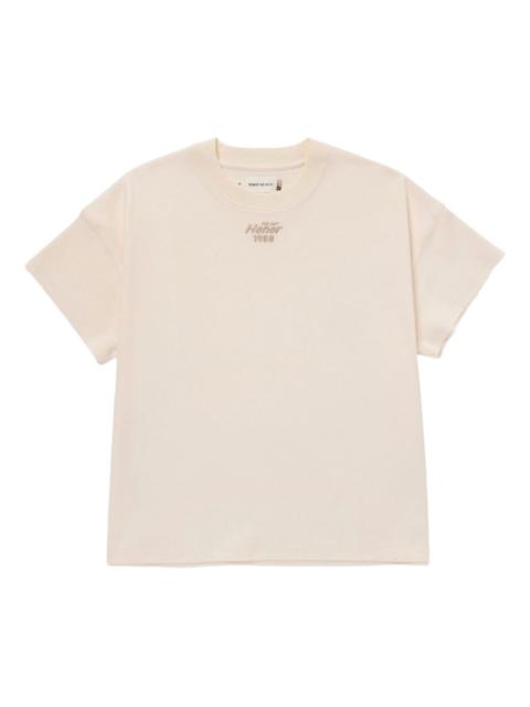 Pendant Box raw-edge embroidered T-shirt