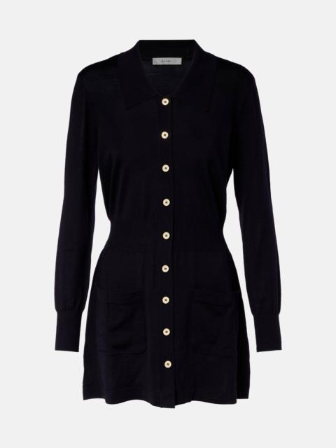 Wool polo dress